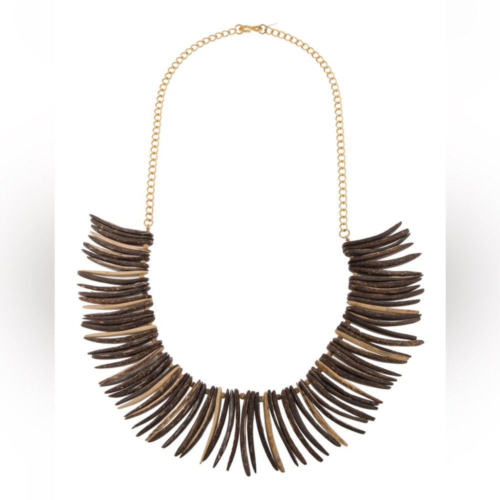 Kenneth Jay Lane tribal necklace